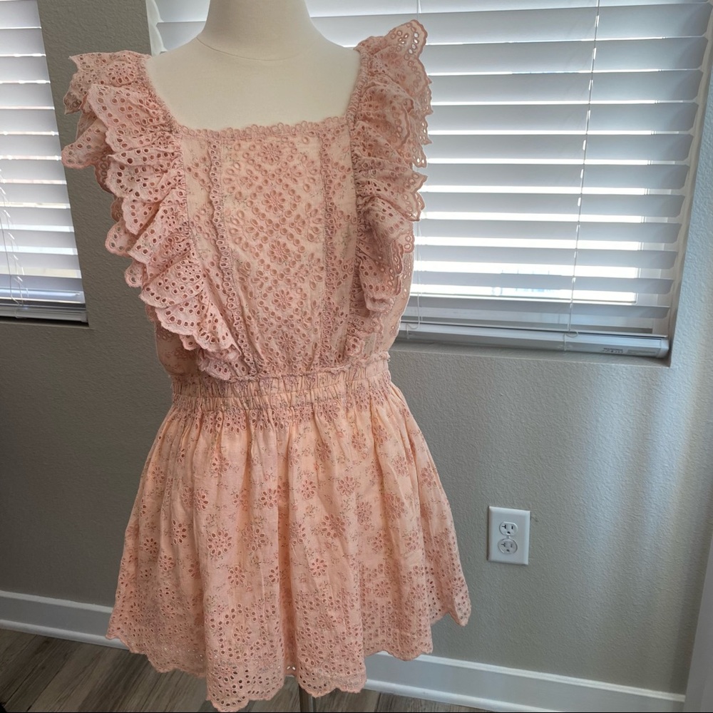 NWOT Loveshackfancy spring and summer ruffle dress